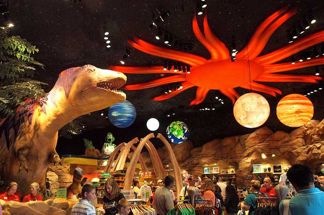 Restaurante T-Rex em Orlando