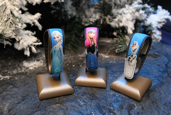 As MagicBands de Frozen foram um sucesso no ano passado.