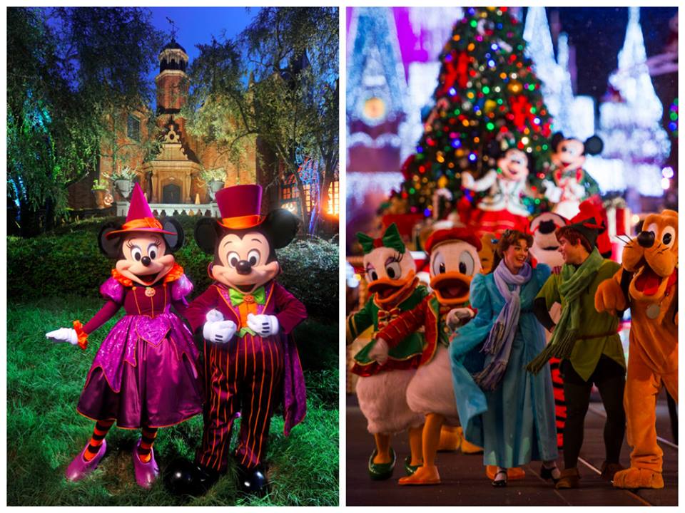 Disney divulga datas das festas de Natal e Halloween 2018