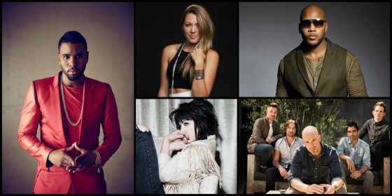 Artistas que vão participar dessa nova rodada de shows no parque.