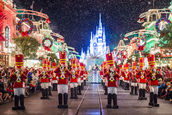 Para mim, a festa de Natal da Disney é o evento mais lindo de todos!
