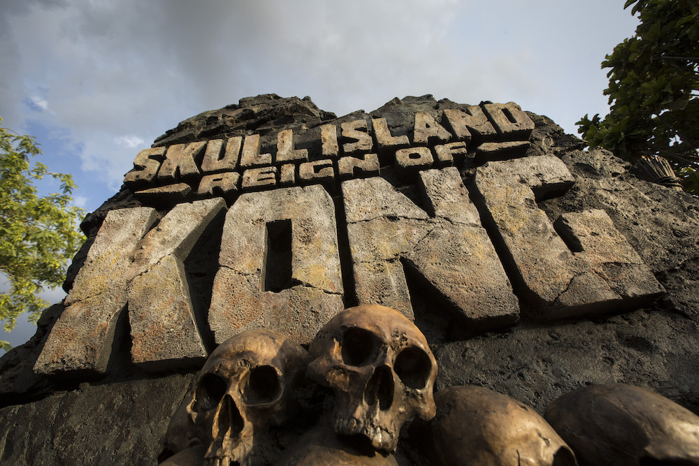 Conceito da nova atração que chegará a Universal, Skull Island: Reign of Kong. 