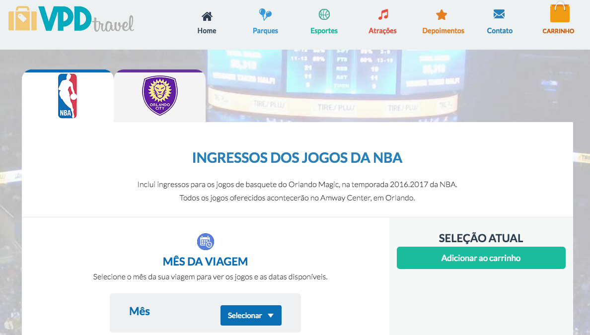 Um pouquinho do nosso "filho caçula", o VPD Travel que hoje concentra as vendas de ingressos de parques e atrações de Orlando que negociamos para os leitores do VPD. Depois conta pra gente o que achou, tá?