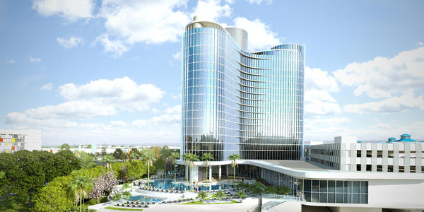 Imagem do projeto do novo hotel