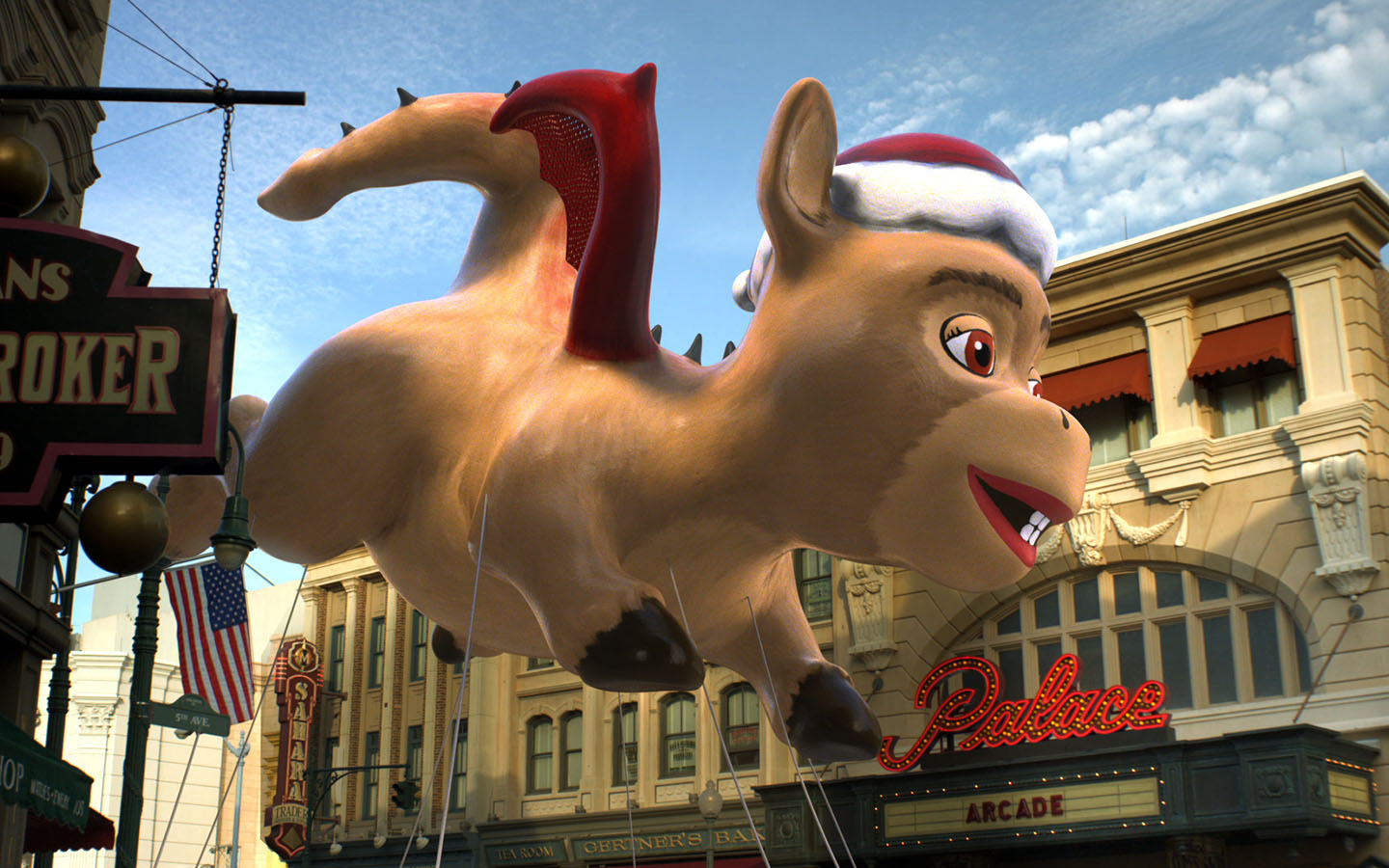 Até o filhinho do Burro do Shrek estará na parada.