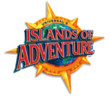 A imagem mostra o logo do Islands of Adventure