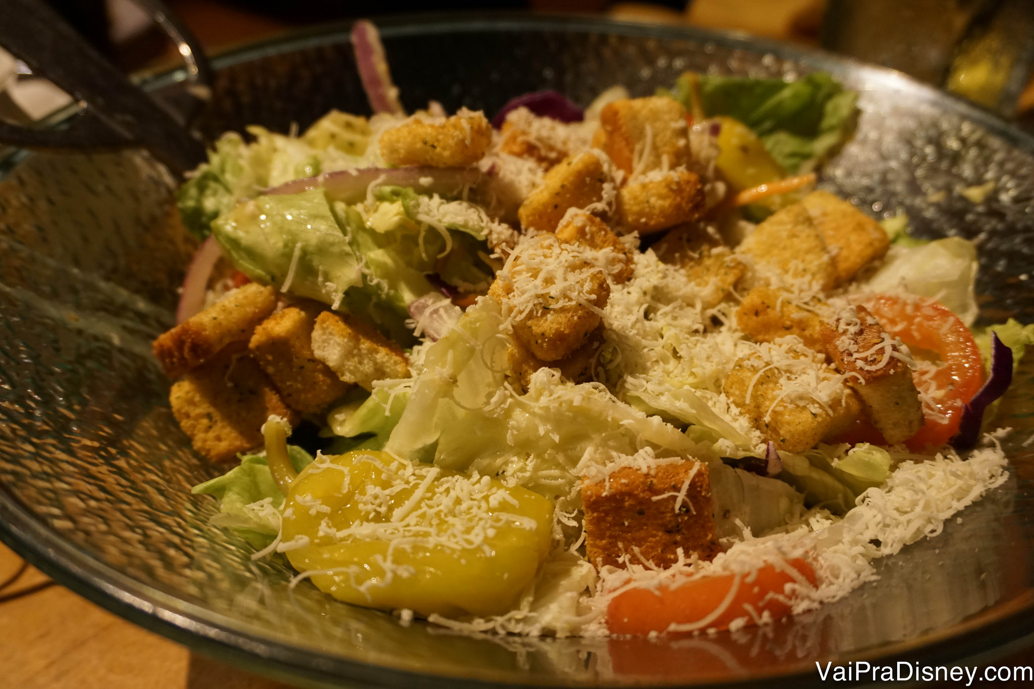 Olive Garden comendo bem e barato em Orlando Vai pra Disney?