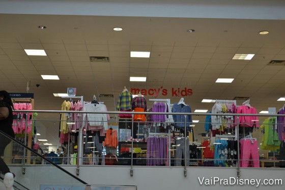 Um pouquinho da área infantil da Macy's.