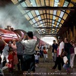 Harry Potter - Estação de trem londrina de King's Cross, que levará os visitantes até a área que já existe hoje no Islands of Adventure