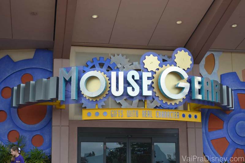 Mouse Gear, no Epcot: uma das lojas mais completas da Disney e com certeza uma das minhas preferidas.