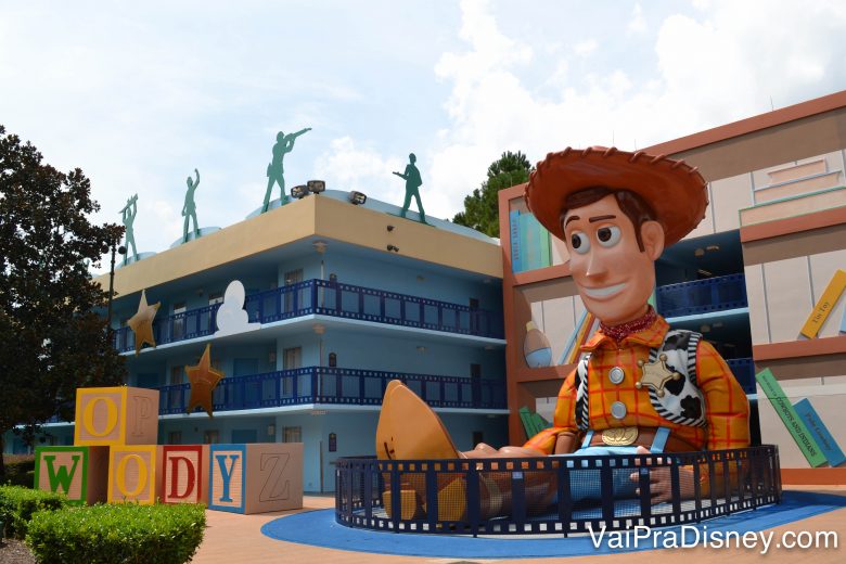 A área de Toy Story no All Star Movies é de longe a mais procurada pelos hóspedes