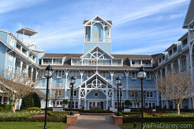 O Beach Club também é lindo! Mais um hotel de luxo da Disney.