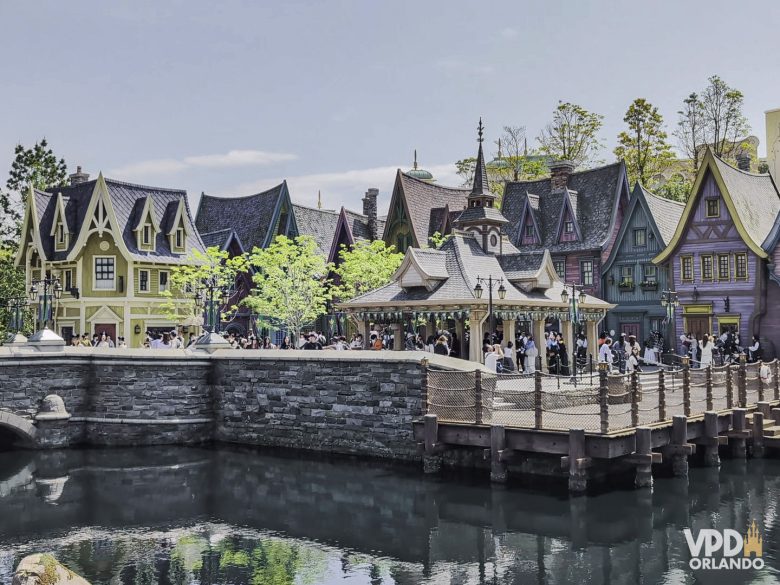 Área da Tokyo Disneyland.