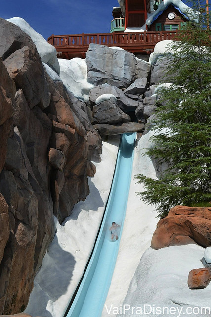 Queda do Summit Plummet no Blizzard Beach