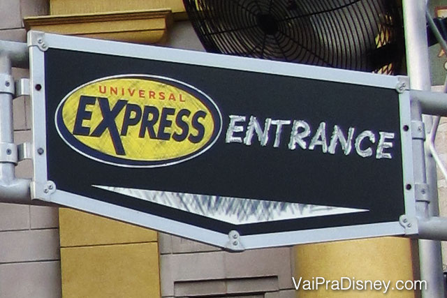 Express Pass é o fura filas da Universal.