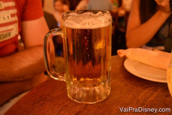 Para quem não quiser vinho, as cervejas da casa são bem legais também. Além de todas as opções não alcóolicas já tradicionais de todos os restaurantes.