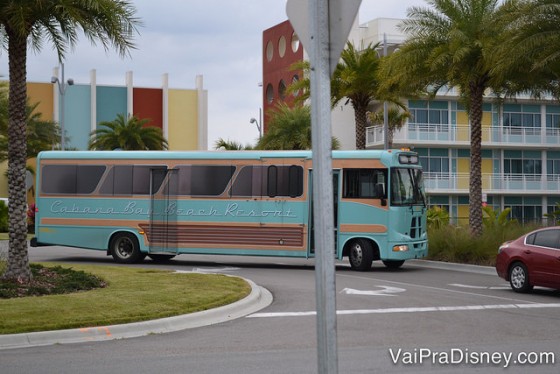 Orlando sem carro - Ônibus da Universal, que liga os hóspedes dos seus hotéis até os parques e o CityWalk