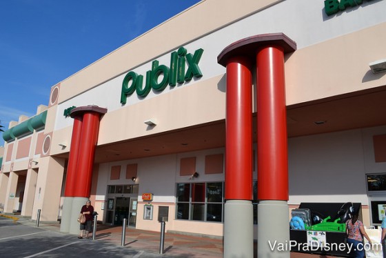 Publix, um ótimo supermercado para comprar comida.