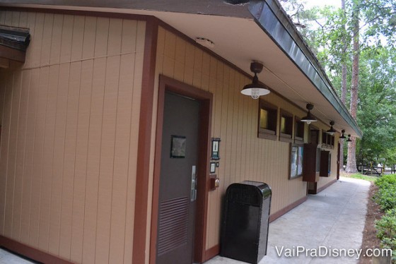 Comfort Station no Fort Wilderness: facilidades para quem acampa