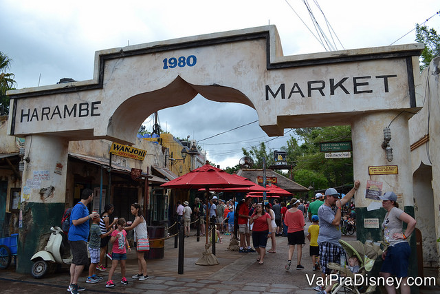 Apesar de variado, não sou fã do Harambe Market não. 