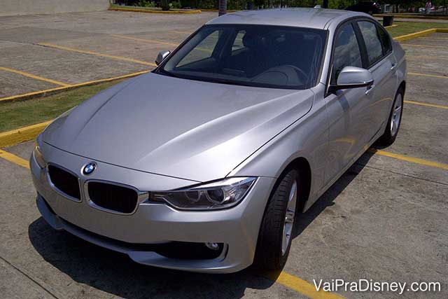 Queria ter dinheiro para ter um desses! hehe BMW alugada na Sixt