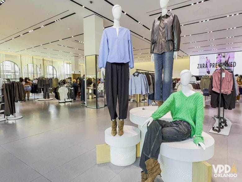 Foto da área externa de Disney Springs