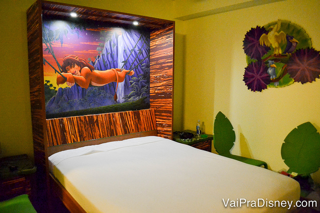 Foto do quarto do Rei Leão no hotel Art of Animation. Ficar em um dos muitos hotéis da Disney ganhou um benefício de peso para quem viaja perto do lançamento da nova área de Star Wars 