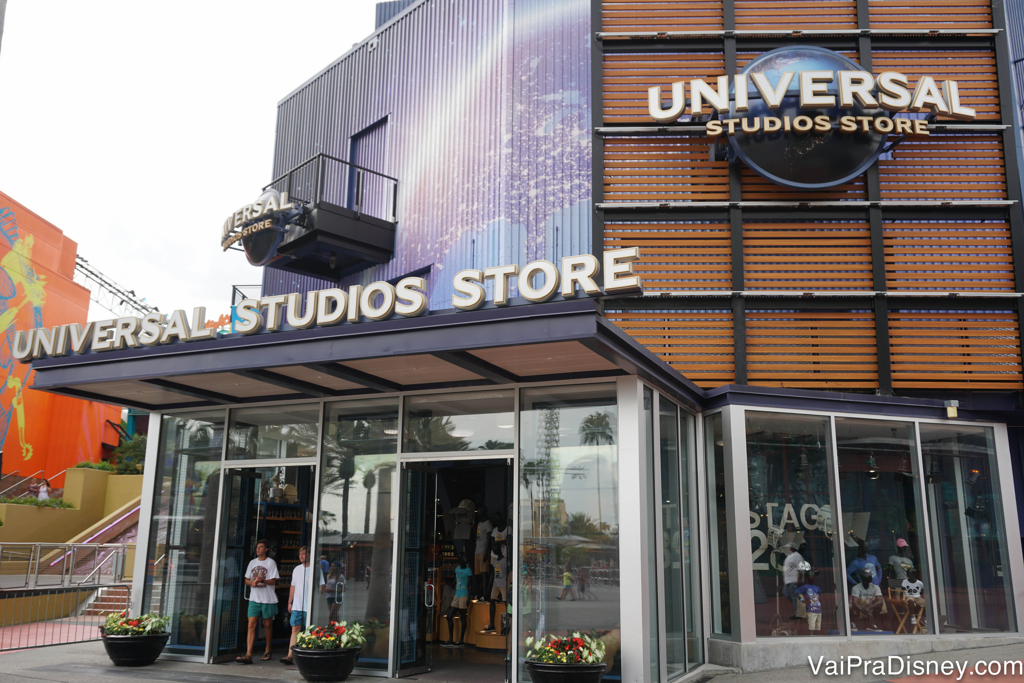 Foto da loja da Universal no CityWalk, a Universal Studios Store 