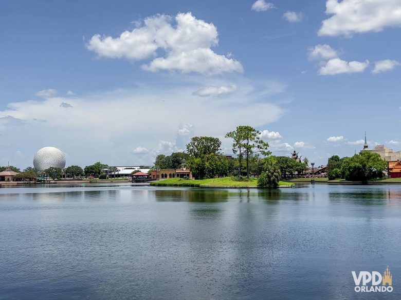 Vista geral do World Showcase no Epcot