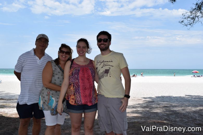 Um dia que fizemos bate e volta de Anna Maria com os pais do Fe. Eu ainda tava grávida da Julia, acho que tá na hora de voltar...