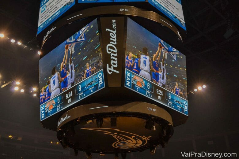 Jogos de basquete NBA em Orlando 