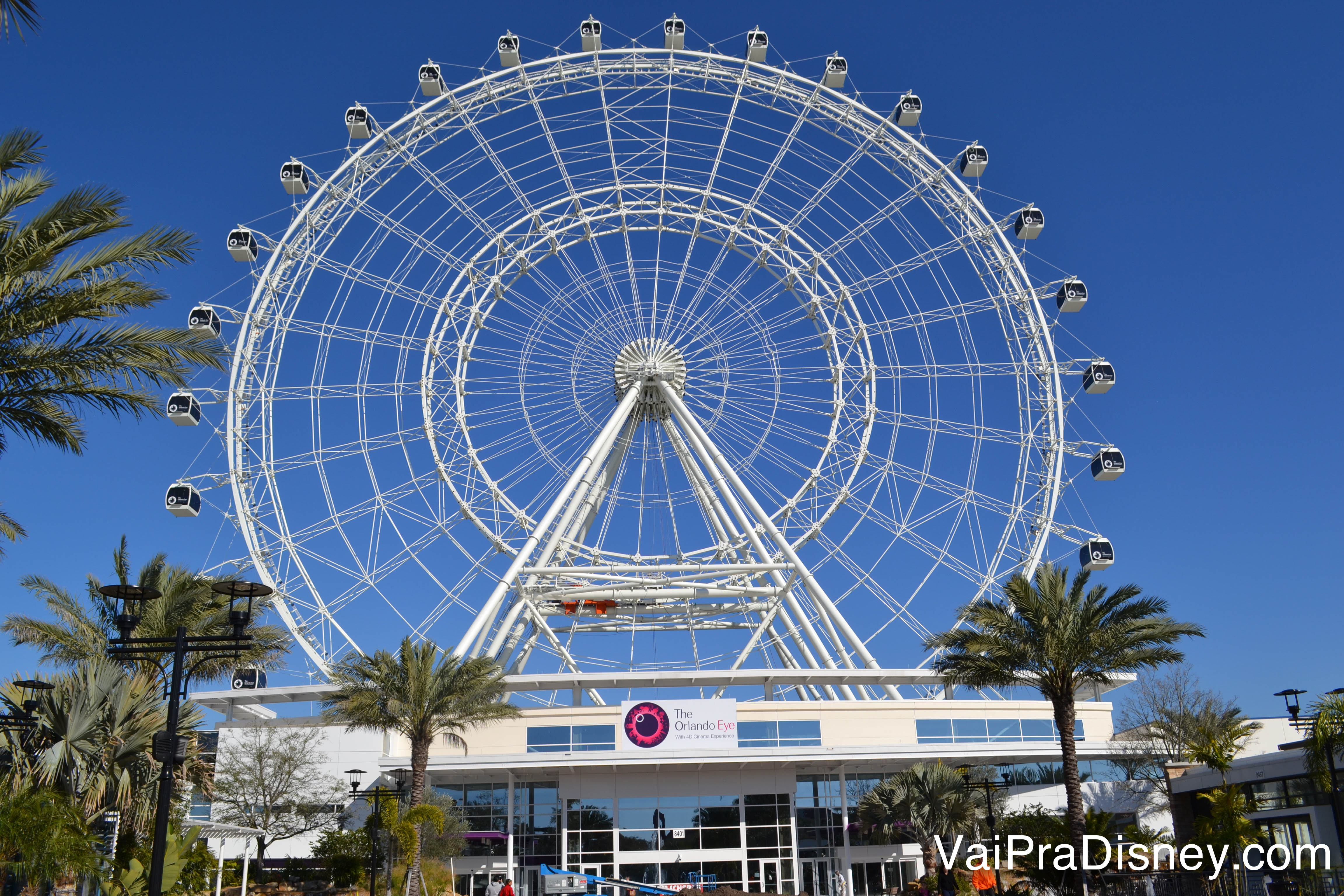 Orlando Eye a roda gigante de Orlando Vai pra Disney?