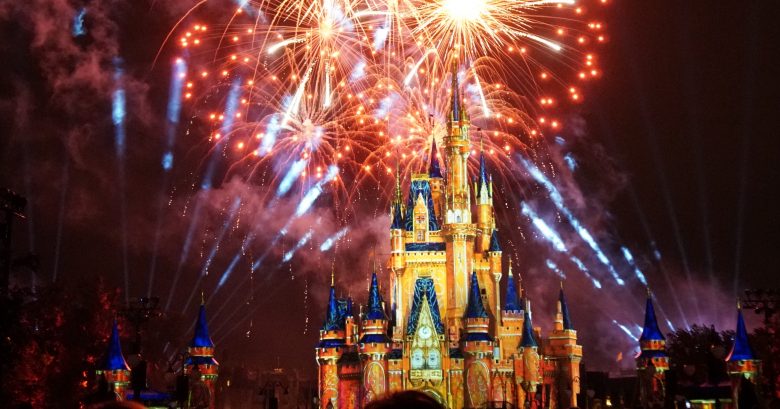 Happily Ever After Foto do show de fogos Happily Ever After no castelo da Cinderela do Magic Kingdom