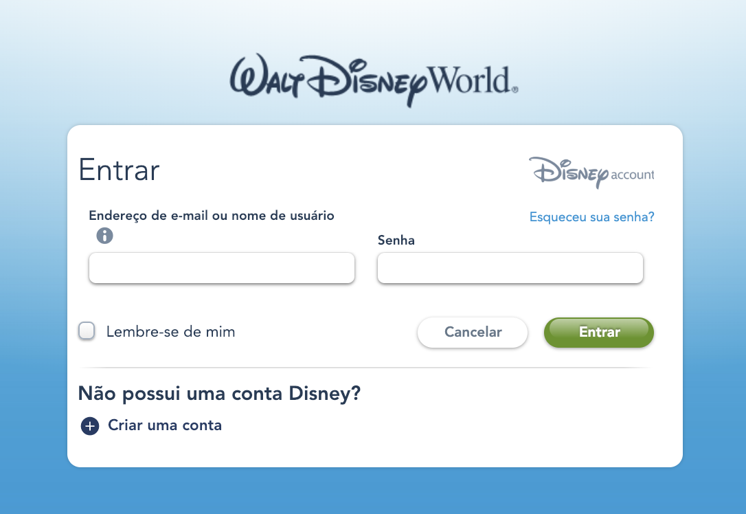 Passo a passo para marcar o Fastpass