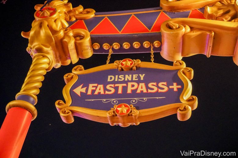 Muitas atrações tem disponibilidade para agendamento de Fastpass+ lá no parque mesmo.