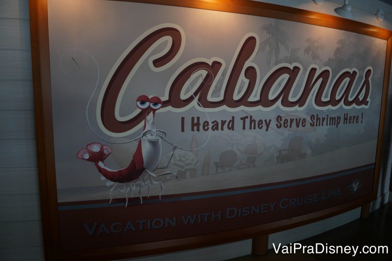O buffet do Cabana's está incluído no preço do cruzeiro e é maravilhoso!