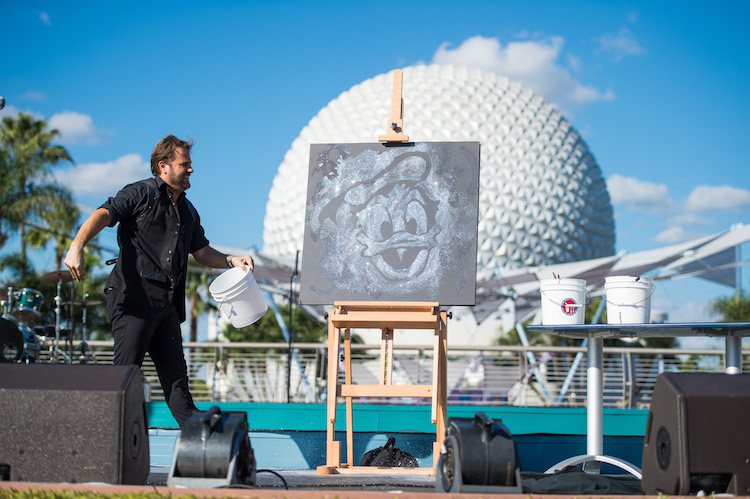 O Epcot International Festival of the Arts celebra todos os tipos de arte.