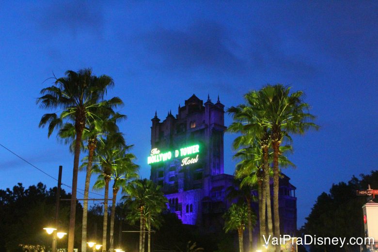 Tower of Terror, uma das atrações mais legais do Hollywood Studios!