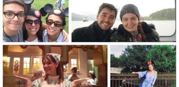 Montagem com diversas fotos dos membros da equipe do VPD, como Renata e Felipe, Bia, Marcelo e Paula!