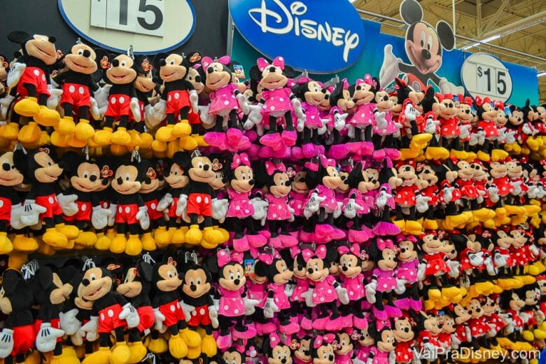 Comprar produtos Disney nos supermercados pode significar uma boa economia no final da viagem!