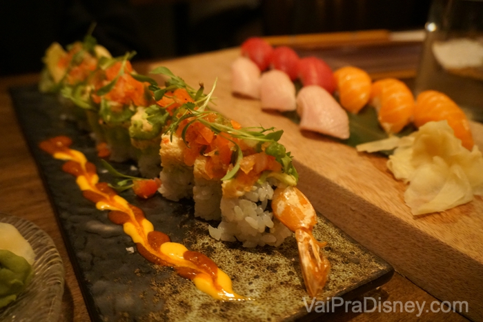 Foto dos combinados Signature do Seito Sushi em Orlando 