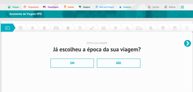 O Assistente de Viagem gratuito do VPD te ajuda em todas as etapas do planejamento da viagem. Você já conhece?