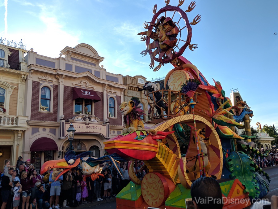 A parada da Disneyland Paris