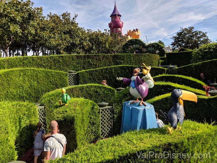 Disneyland Paris - Labirinto da Alice é mais legal para as crianças mesmo