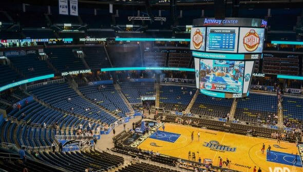 Promoção de Black Friday nos jogos da NBA em Orlando