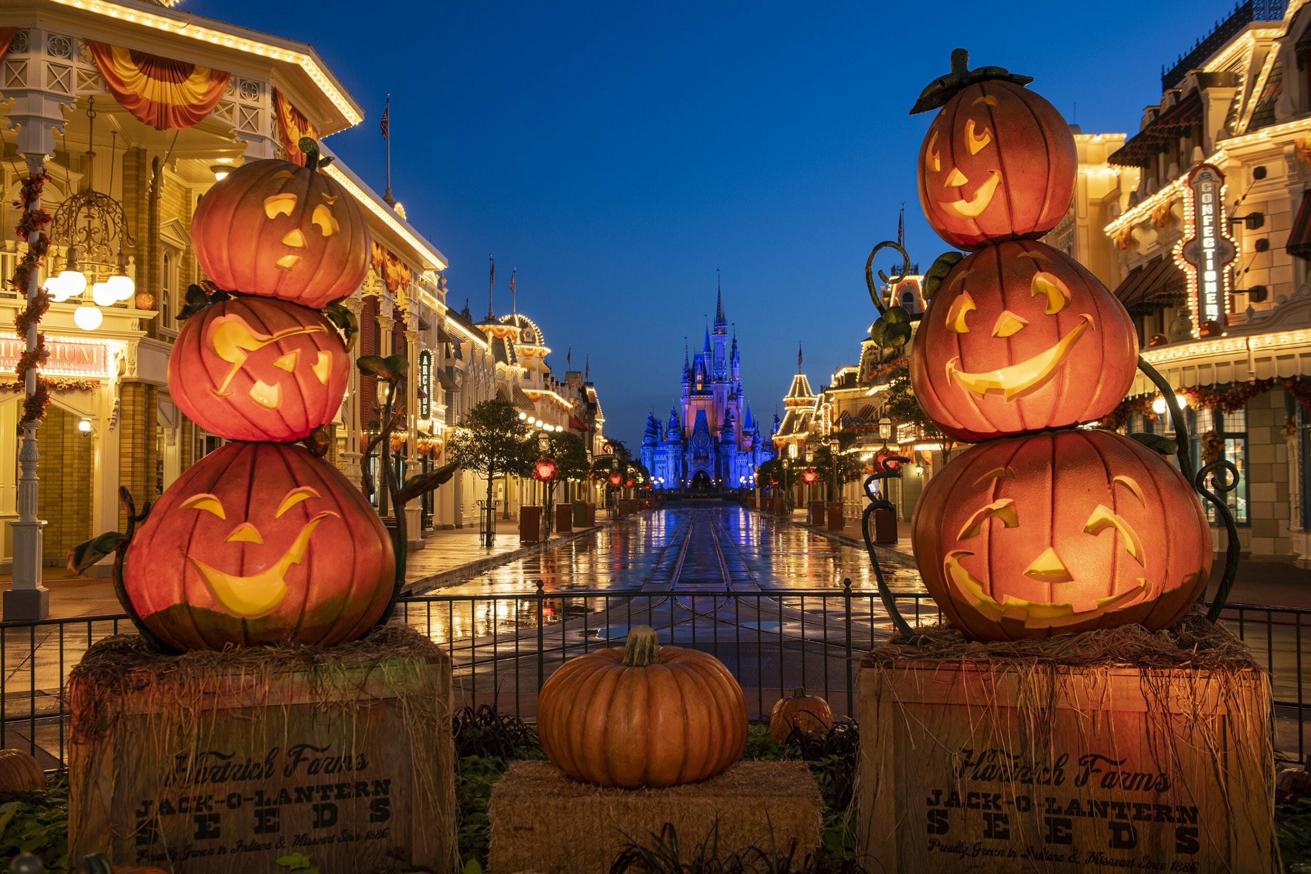 Festas de Halloween nos parques temáticos de Orlando