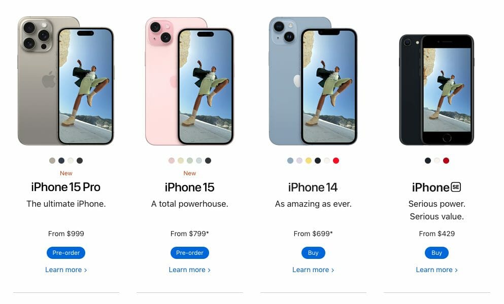 Como comprar o iPhone 15, 15 Pro e 15 Pro Max em Orlando
