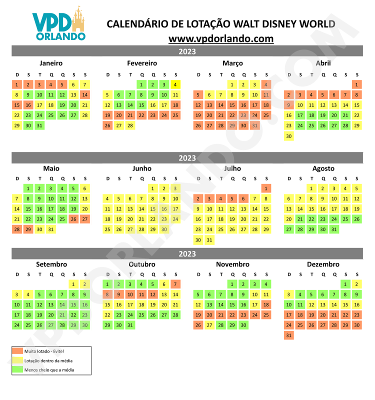 Qual a melhor época para ir à Disney? - Vai pra Disney? Qual a melhor época para ir à Disney? - Vai pra Disney?