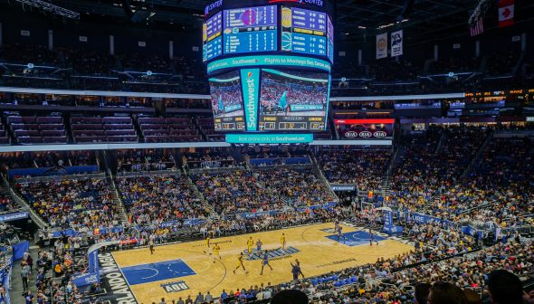 NBA: jogo de basquete em Orlando