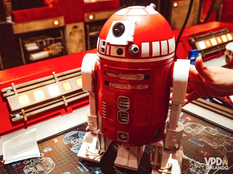 O droid R2-D2 de Star Wars